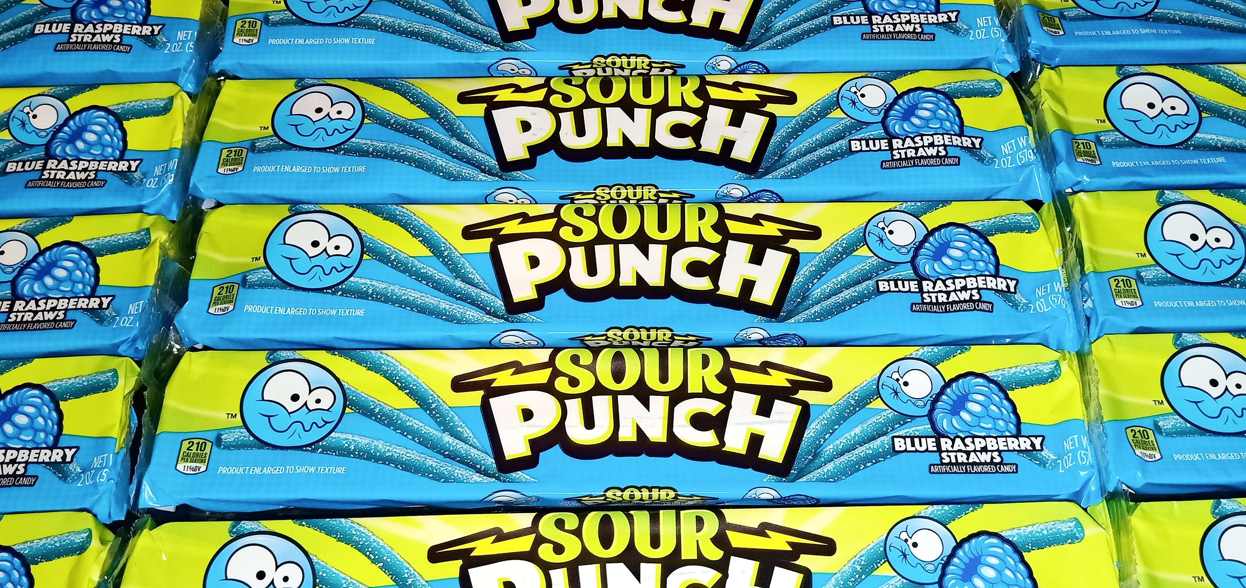 Sour Punch Blue Raspberry Straws Jolli Candy Nz 6336